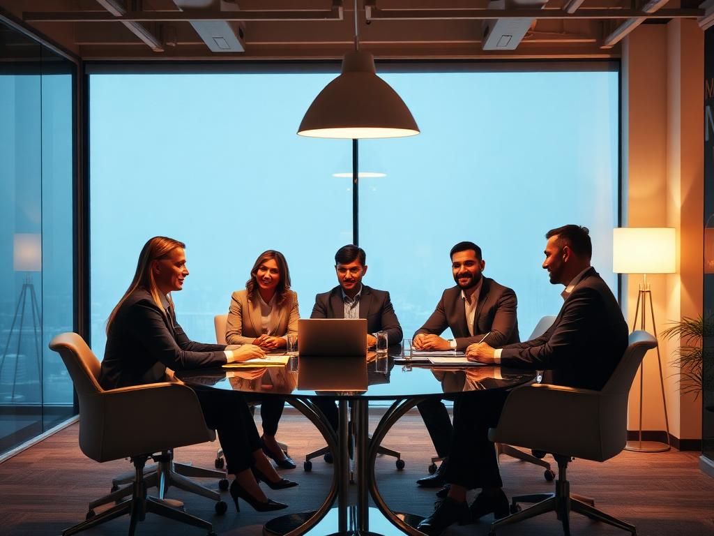 Professional team consultation